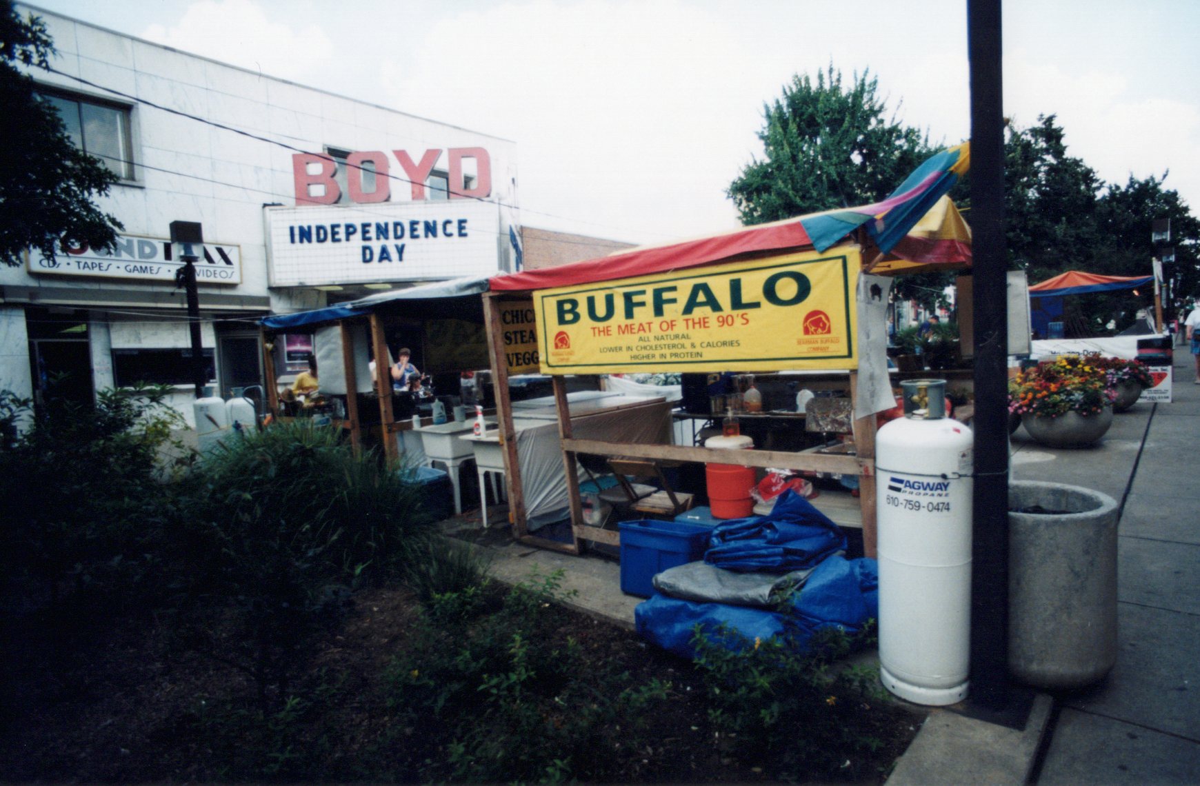 Familienplatz food vendor